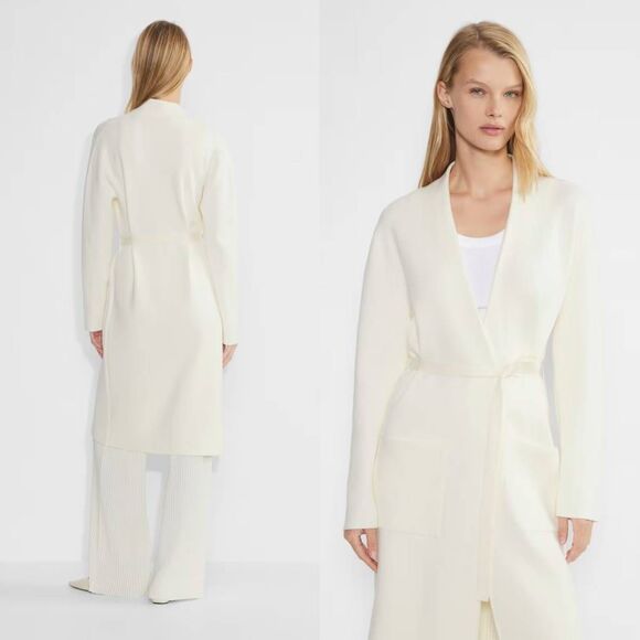 Aritzia Babaton Ty Cardigan, White XL NWOT - Picture 1 of 10
